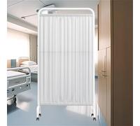 Cloison De Séparation Médicale Portable Et Pliable, Cloison Temporaire Pliable De 180 Cm De Haut Pour Clinique, Salle D'examen, Gain De Place(A,4-panel)