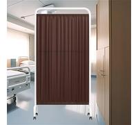 Cloison De Séparation Médicale Portable Et Pliable, Cloison Temporaire Pliable De 180 Cm De Haut Pour Clinique, Salle D'examen, Gain De Place(C,1-panel)
