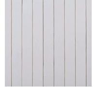 Cloison de séparation - MEE - Bambou Blanc - 250 x 195 cm - Écran d'intimité - Design contemporain