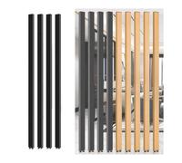 Cloison De Séparation Métallique du Sol Au Plafond 1 Pièce avec Grille Colonne Réglable en Hauteur, Adaptée Aux Salles Bains, Salons Et Entrées(Color 2,260cm/102.36in/8.53ft)