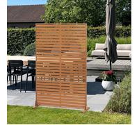 Cloison de séparation Nodepp acier corten 180 x 120 x 40 cm rouille