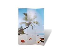 vidaXL Cloison de séparation pliable 120 x 170 cm Plage (240474)
