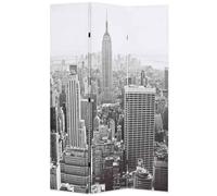 vidaXL Kamerscherm New York bij daglicht 120x170 cm zwart en wit245857 G