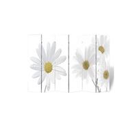 Cloison de séparation pliable 217x170 cm Fleur