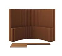 Cloison de séparation pliable avec étagères, séparateur de pièce portable pour maison, bureau, mur temporaire art déco