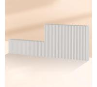 Cloison de Séparation Pliable, Paravent Partition Moderne, Séparateur de Confidentialité, Paravent Portable Rétractable, pour Bureaux Chambres Salon(5m/16.4ft)