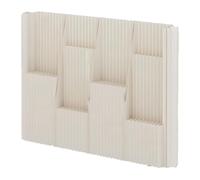 Cloison de séparation Portable et Moderne avec étagère de Rangement, légère, en Papier, idéale pour Un Studio à Domicile ou Un Espace de Loisirs, 3 x 2,2 m (9,84 x 7,21 pi) - Solution de sép