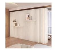 Cloison de Séparation Portable Folding Paper Room Divider with 2 Shelves, Retractable Room Divider Partition Screen Paper Wall，Indoor Folding Portable Partition Screen(3x2 m/9.84x6.56 ft)