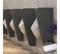 Cloison de séparation pour urinoir, en Bois, idéale pour Les Toilettes d'hôtels et de Restaurants, Les écoles et Les sanitaires publics. Vendue à l'unité pour Une intimité Accrue.