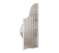 Cloison de séparation pour urinoir, séparation Murale pour Toilettes publiques pour Hommes, Panneau de séparation pour Salle de Bain, Extension de confidentialité pour Cabine d'hôtel (Blanc,