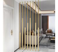 Cloison de séparation réglable en métal - Brise-vue pour séparation du sol au plafond dans les chambres et les salons