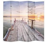 vidaXL Cloison de séparation pliable 200 x 170 cm Lac