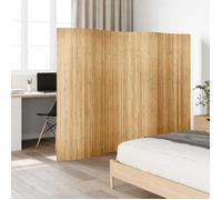 vidaXL Cloison de séparation Bambou 250 x 165 cm Naturel clair Intérieur