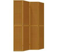 Cloison de Séparation - VIDAXL - 4 Panneaux - Bois de Paulownia - Design Contemporain - Léger