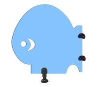 Cloison de Toilettes, paravent de confidentialité pour Enfants, Panneau de séparation sanitaire, avec Pieds de Support, écran de Protection, pour écoles/Jardins d'enfants (Couleur : Bleu, Ta