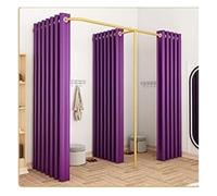 Cloison de vestiaire portable pour bureau et boutique de mariage 180 x 80 x 200 cm Violet Solution élégante et fonctionnelle pour vestiaire