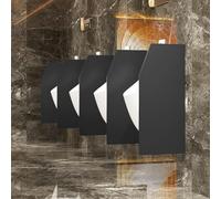 Cloison d'urinoir avec fixations en acier inoxydable, panneau de séparation pour urinoir, écran de séparation pour urinoir, cloison de séparation murale pour toilettes publiques, écran de confide