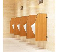 Cloison d'urinoir avec fixations en acier inoxydable, panneau de séparation pour urinoir, écran de séparation pour urinoir, cloison de séparation murale pour toilettes publiques, écran de confide