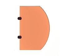 Cloison d'urinoir, Séparateur d'écran d'urinoir de toilette, diviseur d'écran de confidentialité de dessin animé pour enfants, cloison d'urinoir de protection d'écran de protection de toilette ( Color