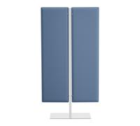 Cloison ECLA acoustique Hauteur 180 cm gris-bleu support blanc - Cloisons acoustiques - Bruneau