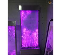 Cloison Étagère Armoire Mur d'eau Colonne Murs Waterwall LED 60x162 Murs d'eau