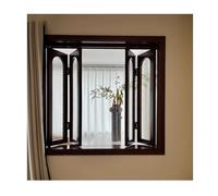 Cloison intérieure rétractable à Deux Volets avec Verre trempé pour la sécurité des Stands de Restauration et des vitrines.