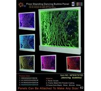 Cloison moderne murs d'eau mur d'eau colonne Led cloisons 200x200 murs nouveau