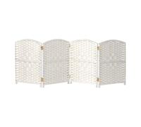 Cloison murale pliable pour petites pièces - 5 panneaux, 70 x 30 cm, séparateur polyvalent pour salon, chambre à coucher et bureau (couleur 3)