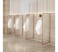 Cloison murale pour urinoir, cloison de toilettes, séparateur d'urinoir étanche, écran de protection pour urinoir, écran de confidentialité pour urinoir homme pour salle de bain/hôtel/lieu publi