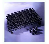 Cloison Noire for Aquarium, Plaque De Séparation for Aquarium, Plaque De Couverture, Matériau Filtrant, Plaque De Séparation(6pcs)