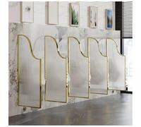 Cloison Séparation Toilettes Publiques Hommes, Fixée Au Mur, Préserver L'intimité Urinoirs - Idéale Les Écoles Maternelles,Les Centres Commerciaux Et Les Lieux Publics (1 Pièce)(Gold)