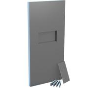 Cloison XL Sanwell wedi 2500x900x100mm avec niche intégrée 60/30