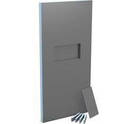Cloison XL Sanwell wedi 2500x900x100mm avec niche intégrée 60/30