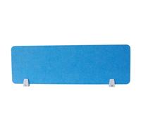 Cloisons de bureau, Panneau de confidentialité acoustique autoportant for bureau(Sky Blue,100X30CM)