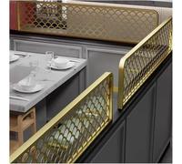 Cloisons de séparation pour salles à Manger et Restaurants - Cloisons décoratives ajourées, Design ajouré, pour Bars et Bureaux - Séparateurs de Bureau élégants - Solution de séparation d'es