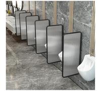 Cloisons De Toilettes Commerciales, Cloisons D'Urinoirs en Verre Trempé, Écrans Muraux pour Toilettes Publiques D'Hôtels, D'Écoles Et De Centres Commerciaux.