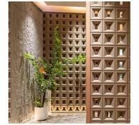 Cloisons en polyuréthane alvéolées, Panneaux muraux 3D Effet Brique - Cloisons et paravents Polyvalents à Monter soi-même pour la décoration intérieure et extérieure de Chambres, salles à ma