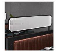 Cloisons suspendues pour salles à Manger, séparations décoratives en Verre trempé pour Tables de Restaurant, cloisons de Bureau pour hôtels et commerces, barrière de 30 cm de Haut.