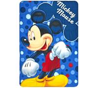 Clondo Couverture Plaid pour Enfants, pour Mickey Fan, Doublure en Polaire Douce pour Garçon, Idée Cadeau, Gadget, Super Doux