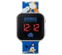 Clondo Montre numérique LED pour enfant et fille, fonction date, format 12/24 heures, Sonic