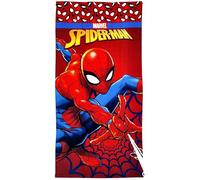 Clondo Serviette de plage pour enfants - Pour Spiderman Fan - Microfibre douce en polyester - Serviette de plage de piscine, couleurs vives, idée cadeau été, gadget officiel