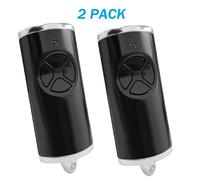 Clone de télécommande 868MHz HSE4-868-BS,Compatible avec la commande Hormann Bisecur HSE1 HSE2 HS1 HS4 868 BS,transmetteur portable - Type 902BS black 2pcs
