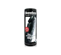 CLONEBOY - Gode Réplique de Pénis à Fabriquer, Sextoy en Silicone Hypoallergénique, Noir NOIR