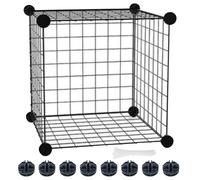 Cloque de jardin pour plantes 5 Protecteurs de plantes à 5 feuilles d'animaux, cage de plante 12x12, cloche de fil de poulet lourd avec boucle fixe, cloche de jardin pour plantes ＆ cage pour animaux