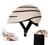 CLOSCA. Casque Pliable. Casque de vélo pour Femmes et Hommes. Homologué pour vélo, Trottinette, vélo électrique, Rollers et Skateboards.