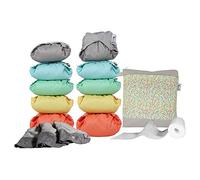 Close 347100 - Close Pop-In Pack de 10 V2, Couches Bambou, New Pastel, 500 g