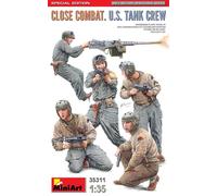 Close Combat. U. S. Tank Crew. Special Édition 1:3 5 Figurine Plastic Model Kit