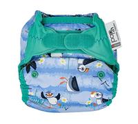 Close Parent - Couche en bambou écologique - Bleu paffin APLIX, imperméable, de la naissance au pot - 0-36 mois