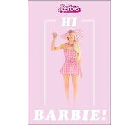 Close Up Barbie The Movie Poster Hi Barbie ! (61 x 91,5 cm / 24 x 36") Margot Robbie Affiche du film de cinéma Barbie
