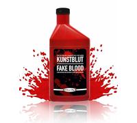 Close Up Bouteille de Faux Sang